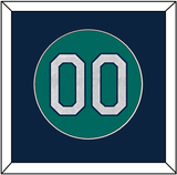 Seattle Number - Alternate Home Green - Single Mat 2