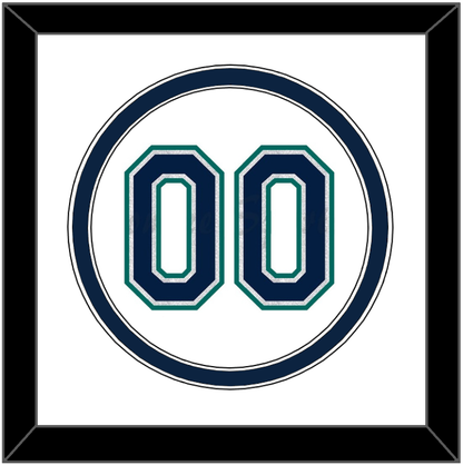 Seattle Number - Home White - Signature Tier 1