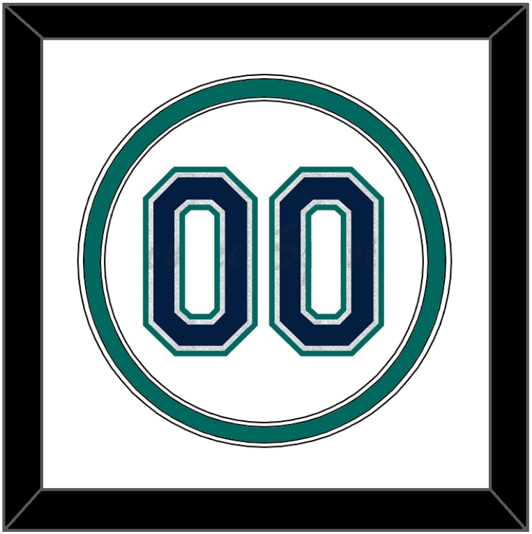Seattle Number - Home White - Signature Tier 2