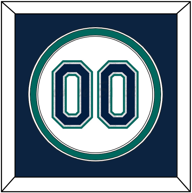 Seattle Number - Home White - Signature Tier 3