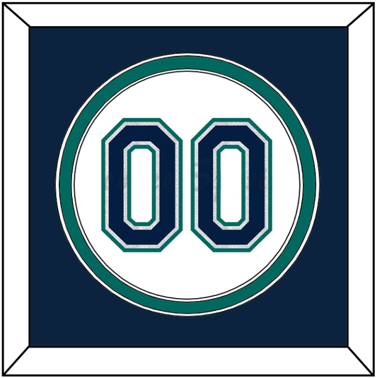 Seattle Number - Home White - Signature Tier 3