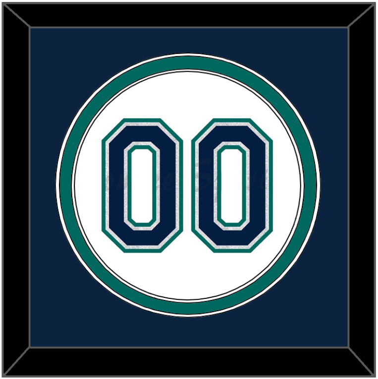 Seattle Number - Home White - Signature Tier 3