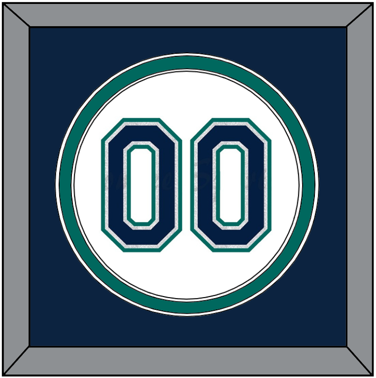 Seattle Number - Home White - Signature Tier 3