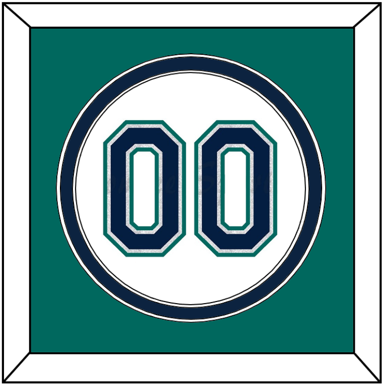 Seattle Number - Home White - Signature Tier 4