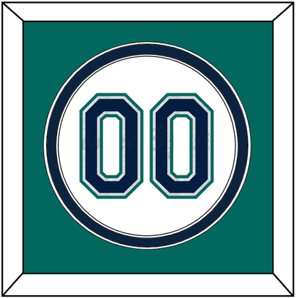 Seattle Number - Home White - Signature Tier 4