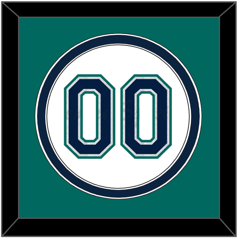 Seattle Number - Home White - Signature Tier 4