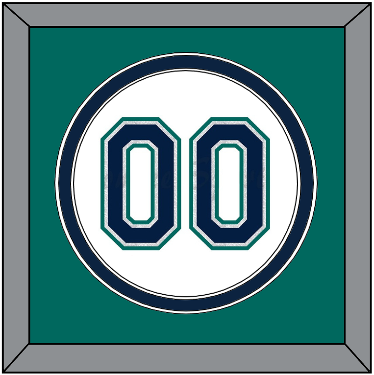 Seattle Number - Home White - Signature Tier 4