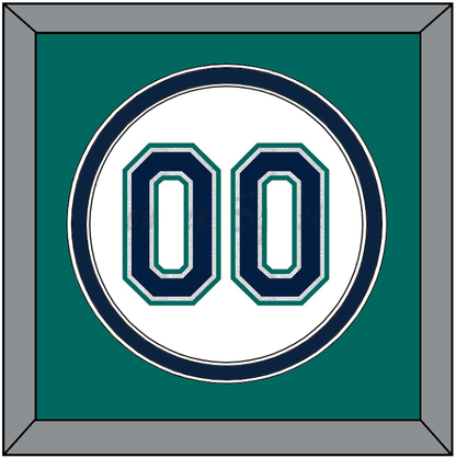 Seattle Number - Home White - Signature Tier 4