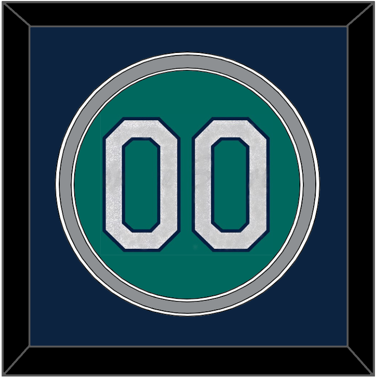 Seattle Number - Alternate Home Green - Signature Tier 2