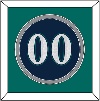 Seattle Number - Alternate Road Navy - Signature Tier 2