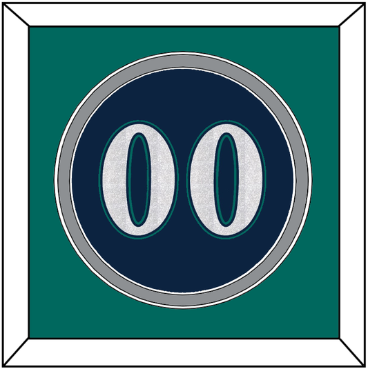 Seattle Number - Alternate Road Navy - Signature Tier 2