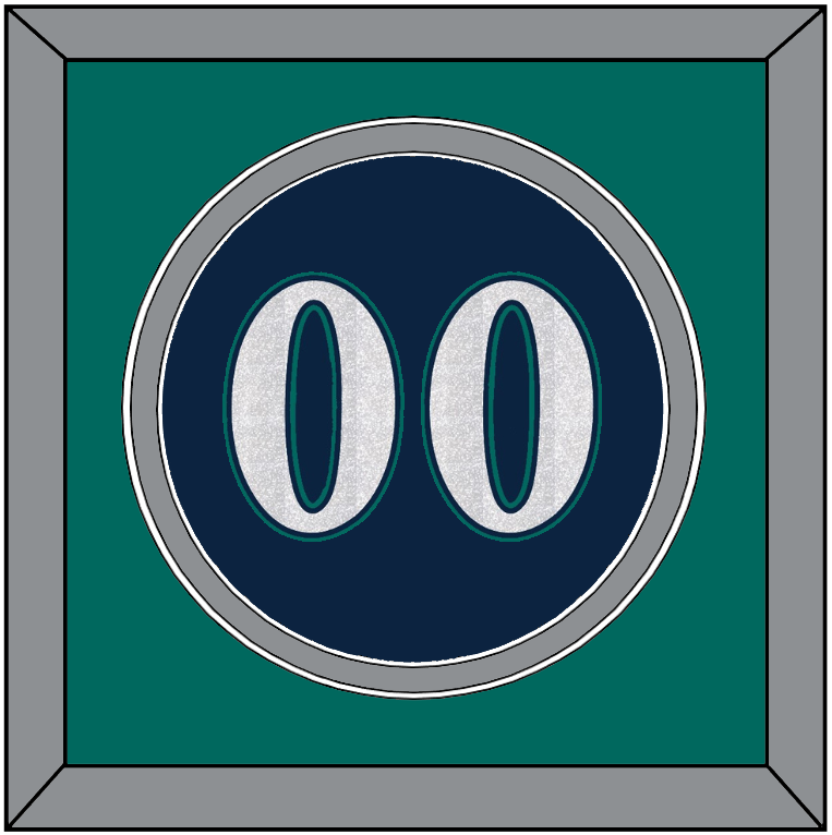 Seattle Number - Alternate Road Navy - Signature Tier 2