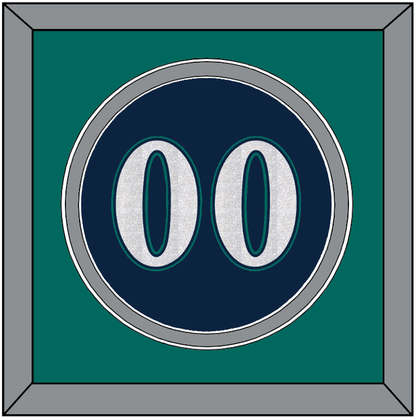 Seattle Number - Alternate Road Navy - Signature Tier 2