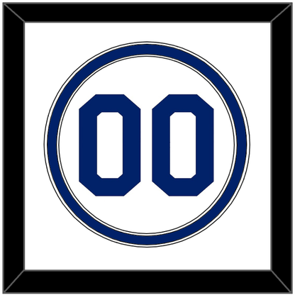 Seattle Number - Home White (1987-1992) - Signature Tier 1