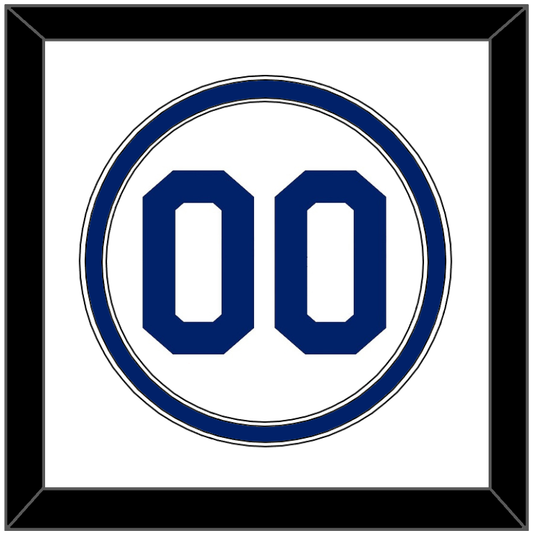 Seattle Number - Home White (1987-1992) - Signature Tier 1