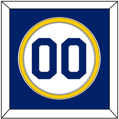 Seattle Number - Home White (1987-1992) - Signature Tier 2