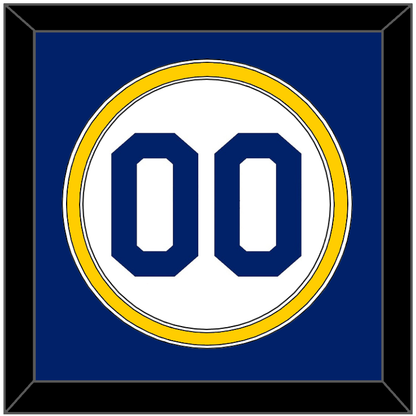 Seattle Number - Home White (1987-1992) - Signature Tier 2