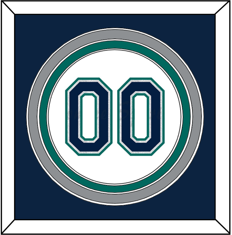Seattle Number - Home White - Premier Tier 2