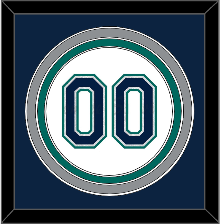 Seattle Number - Home White - Premier Tier 2