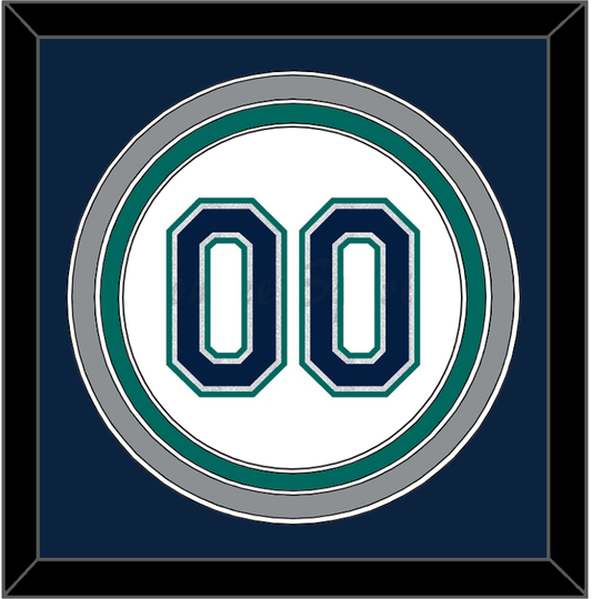 Seattle Number - Home White - Premier Tier 2