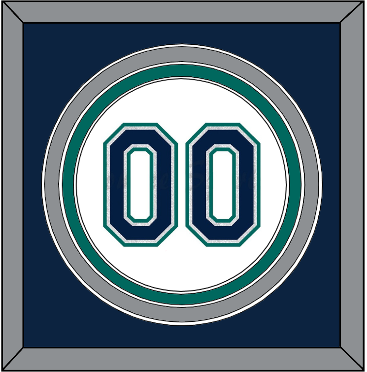 Seattle Number - Home White - Premier Tier 2