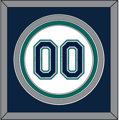 Seattle Number - Home White - Premier Tier 2