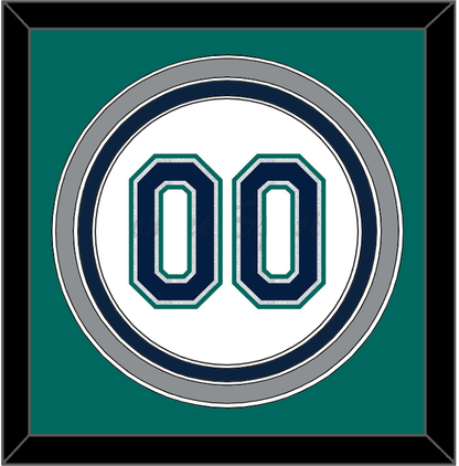 Seattle Number - Home White - Premier Tier 3