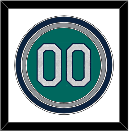 Seattle Number - Alternate Home Green - Premier Tier 1