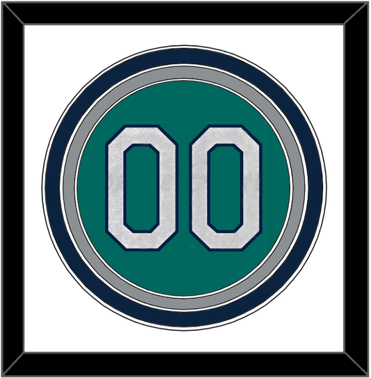Seattle Number - Alternate Home Green - Premier Tier 1