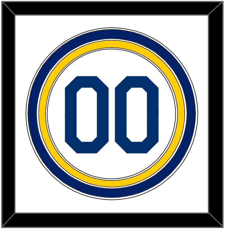 Seattle Number - Home White (1987-1992) - Premier Tier 1