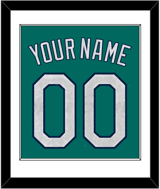 Seattle Name & Number - Alternate Home Green - Essential Tier 1
