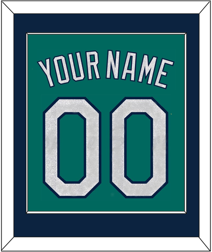 Seattle Name & Number - Alternate Home Green - Essential Tier 2