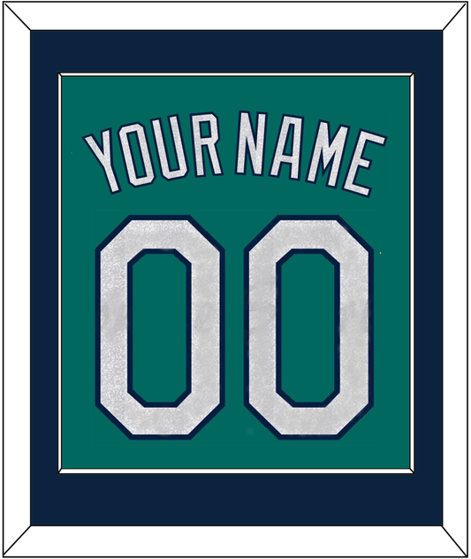 Seattle Name & Number - Alternate Home Green - Essential Tier 2