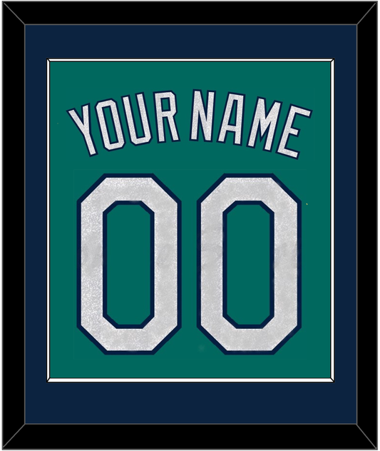 Seattle Name & Number - Alternate Home Green - Essential Tier 2
