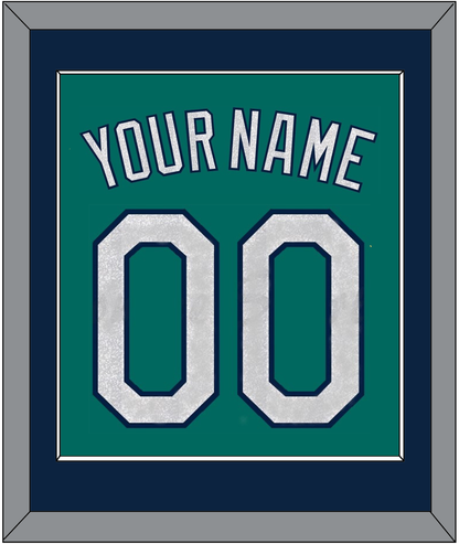Seattle Name & Number - Alternate Home Green - Essential Tier 2