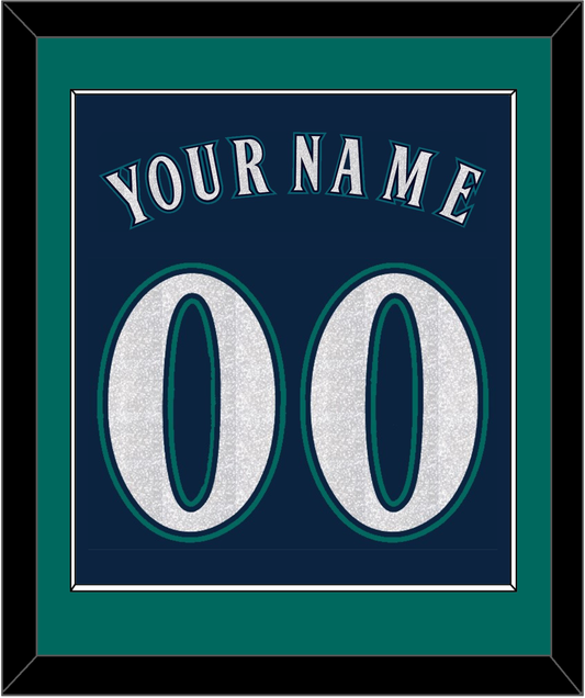 Seattle Name & Number - Alternate Road Navy - Essential Tier 2