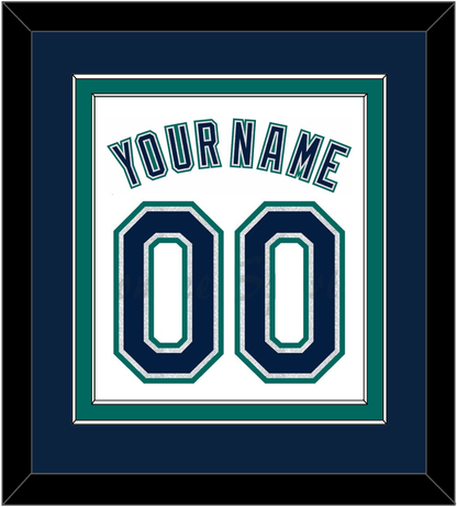 Seattle Name & Number - Home White - Signature Tier 3
