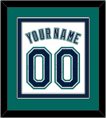 Seattle Name & Number - Home White - Signature Tier 4