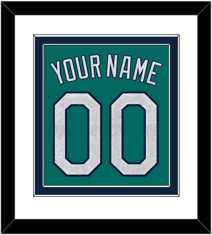 Seattle Name & Number - Alternate Home Green - Signature Tier 1