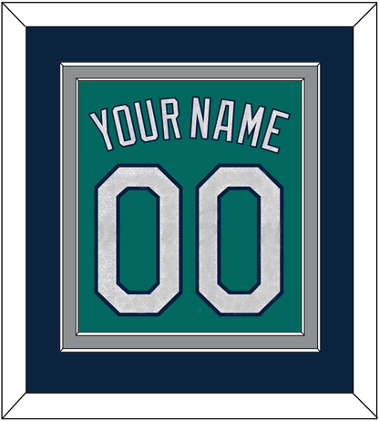 Seattle Name & Number - Alternate Home Green - Signature Tier 2