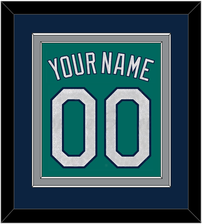 Seattle Name & Number - Alternate Home Green - Signature Tier 2