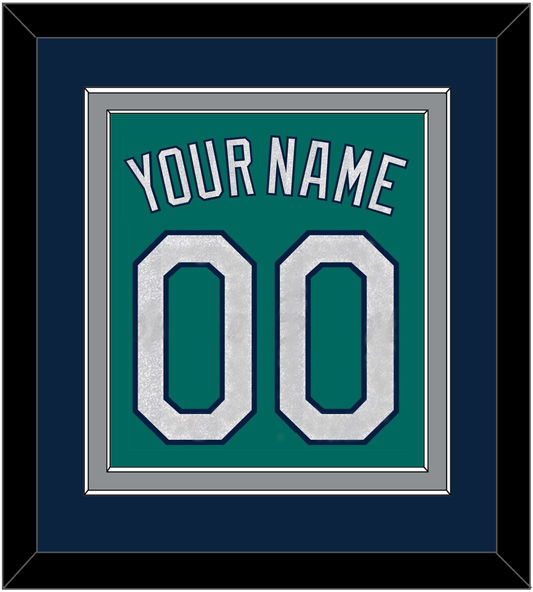 Seattle Name & Number - Alternate Home Green - Signature Tier 2