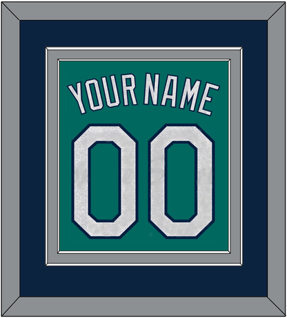 Seattle Name & Number - Alternate Home Green - Signature Tier 2