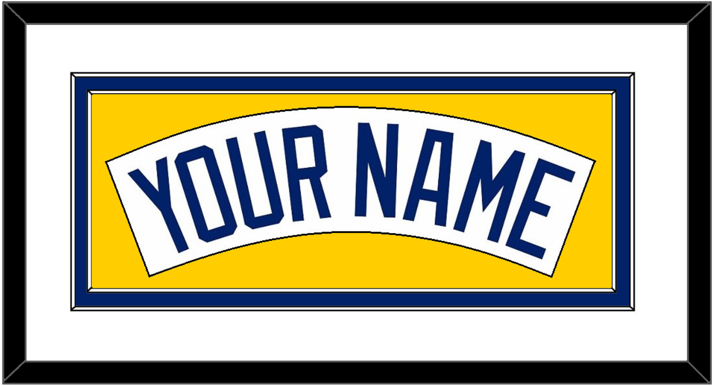 Seattle Nameplate - Home White (1987-1992) - Signature Tier 2