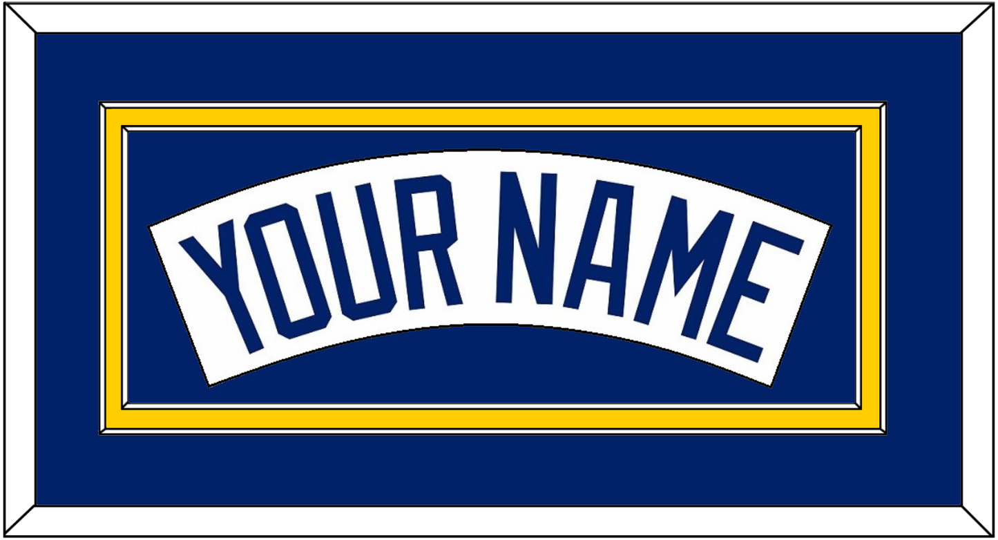 Seattle Nameplate - Home White (1987-1992) - Signature Tier 3