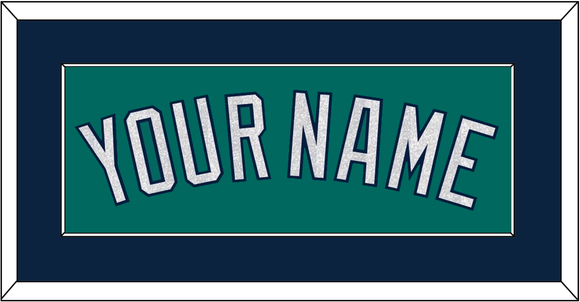 Seattle Name - Alternate Home Green - Single Mat 2