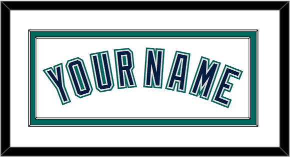 Seattle Name - Home White - Double Mat 2