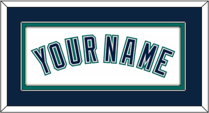 Seattle Name - Home White - Double Mat 3