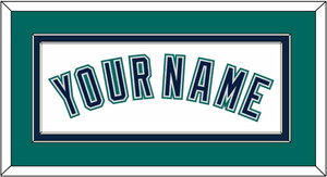 Seattle Name - Home White - Double Mat 4