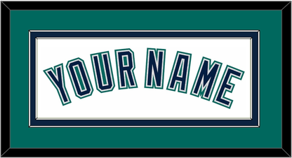 Seattle Name - Home White - Signature Tier 4